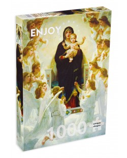 Puzzle Enjoy de 1000 piese - The Virgin With Angels